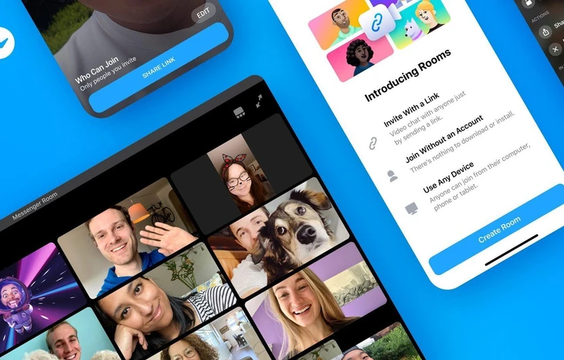 Facebook phát hành tính năng gọi video trực tuyến Messenger Rooms