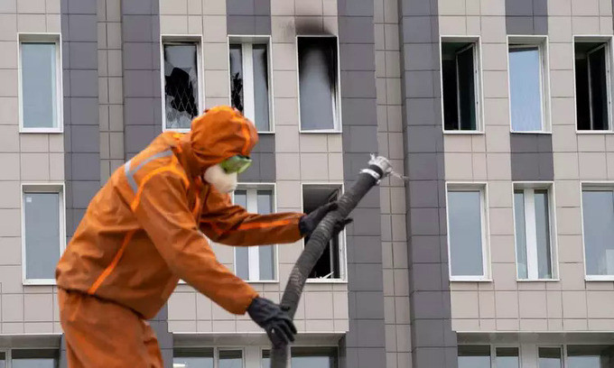 Nga điều tra mẫu máy thở nghi làm cháy hai bệnh viện