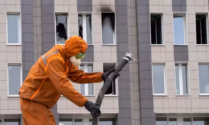 Nga điều tra mẫu máy thở nghi làm cháy hai bệnh viện