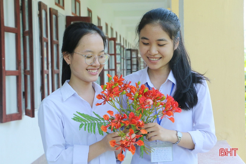 Tuổi học trò xao xuyến mùa phượng đỏ