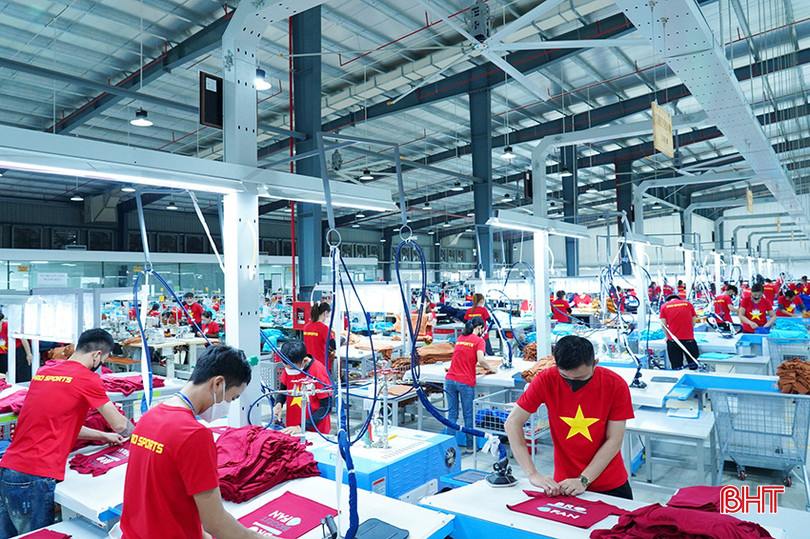 Nhà máy May Pro Sports Nghi Xuân hoạt động từ tháng 3/2024. Ảnh: Đức Đồng a1.jpg