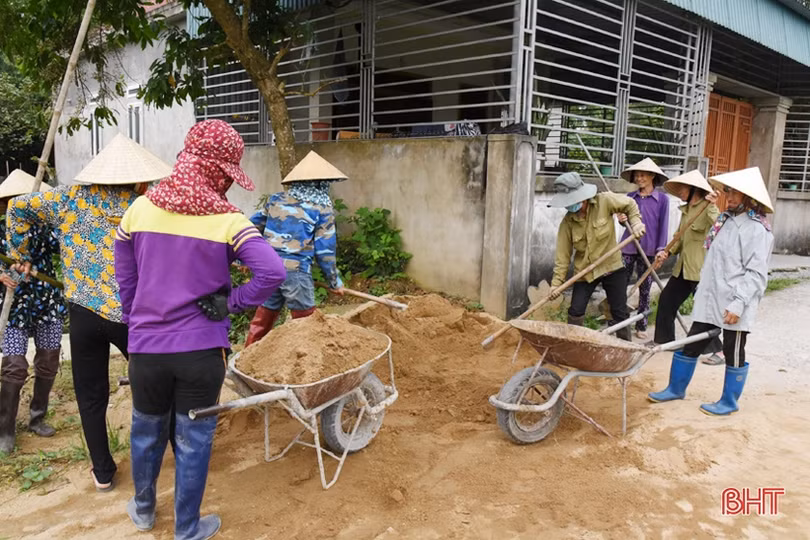 Động lực thúc đẩy xây dựng nông thôn mới ở Lộc Hà