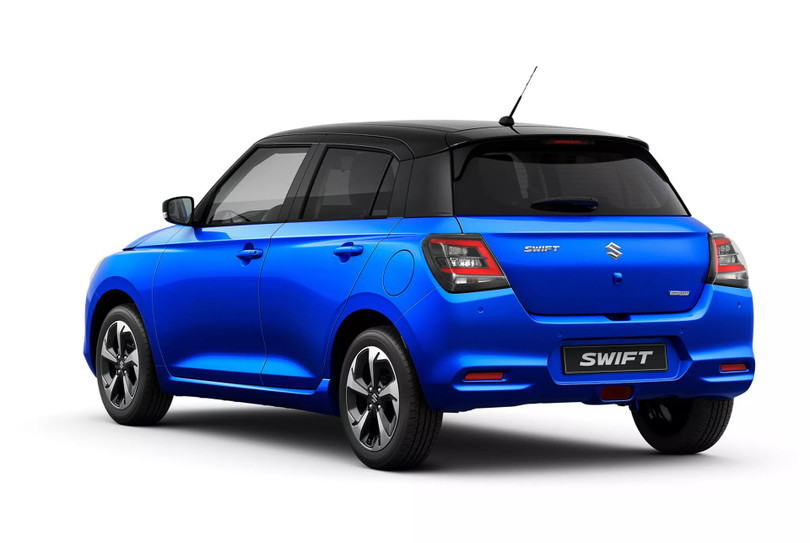 Suzuki Swift 2024 ra mắt, thêm trang bị nhưng vẫn giữ phanh tay cơ