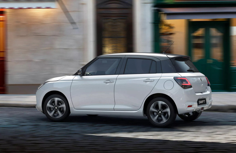 Suzuki Swift 2024 ra mắt, thêm trang bị nhưng vẫn giữ phanh tay cơ
