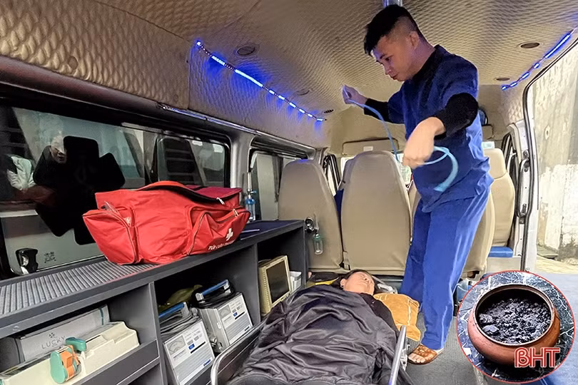 Hà Tĩnh: Đốt than sưởi ấm, 3 người nhập viện cấp cứu