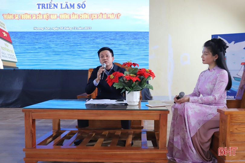 Triển lãm 3D “Hoàng Sa, Trường Sa của Việt Nam” tại Hương Sơn