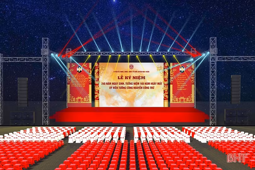 Sẵn sàng cho lễ kỷ niệm 245 năm ngày sinh danh nhân Nguyễn Công Trứ