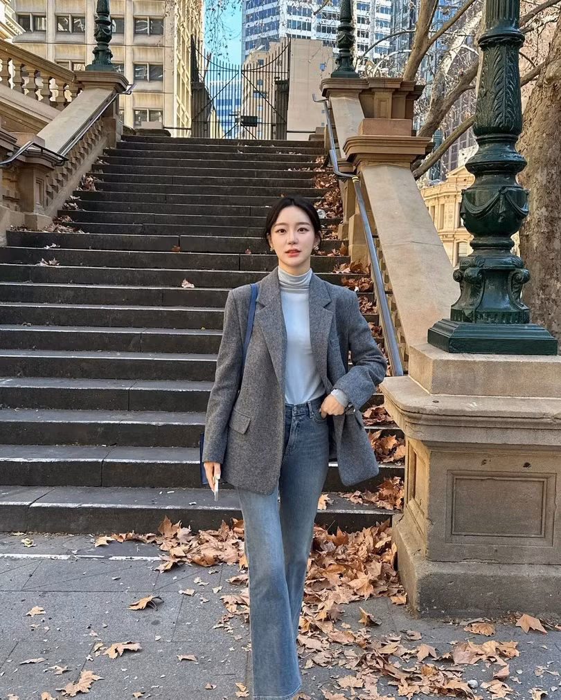 9 cách diện đồ với áo giữ nhiệt cao cổ vừa trẻ trung lại tôn dáng