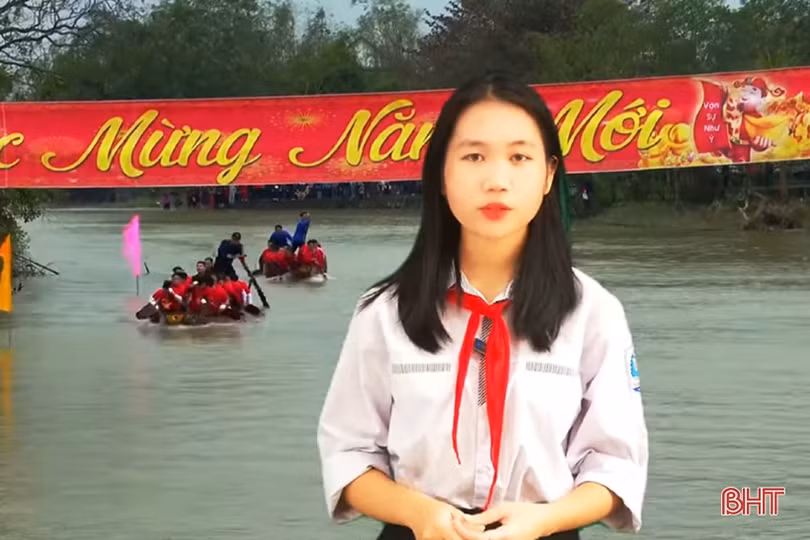 Học sinh TX Hồng Lĩnh làm “đại sứ du lịch” quảng bá vẻ đẹp quê hương