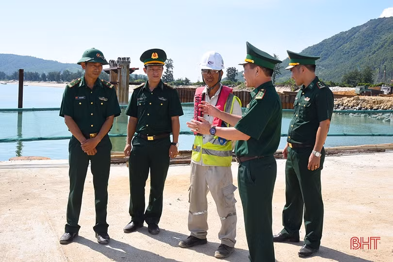 Giữ vững bình yên tuyến biên giới biển phía Nam Hà Tĩnh