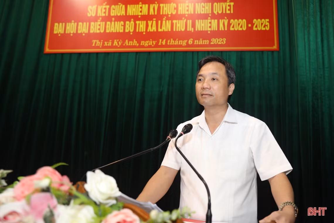 Tập trung đưa TX Kỳ Anh trở thành trung tâm kinh tế động lực của Hà Tĩnh