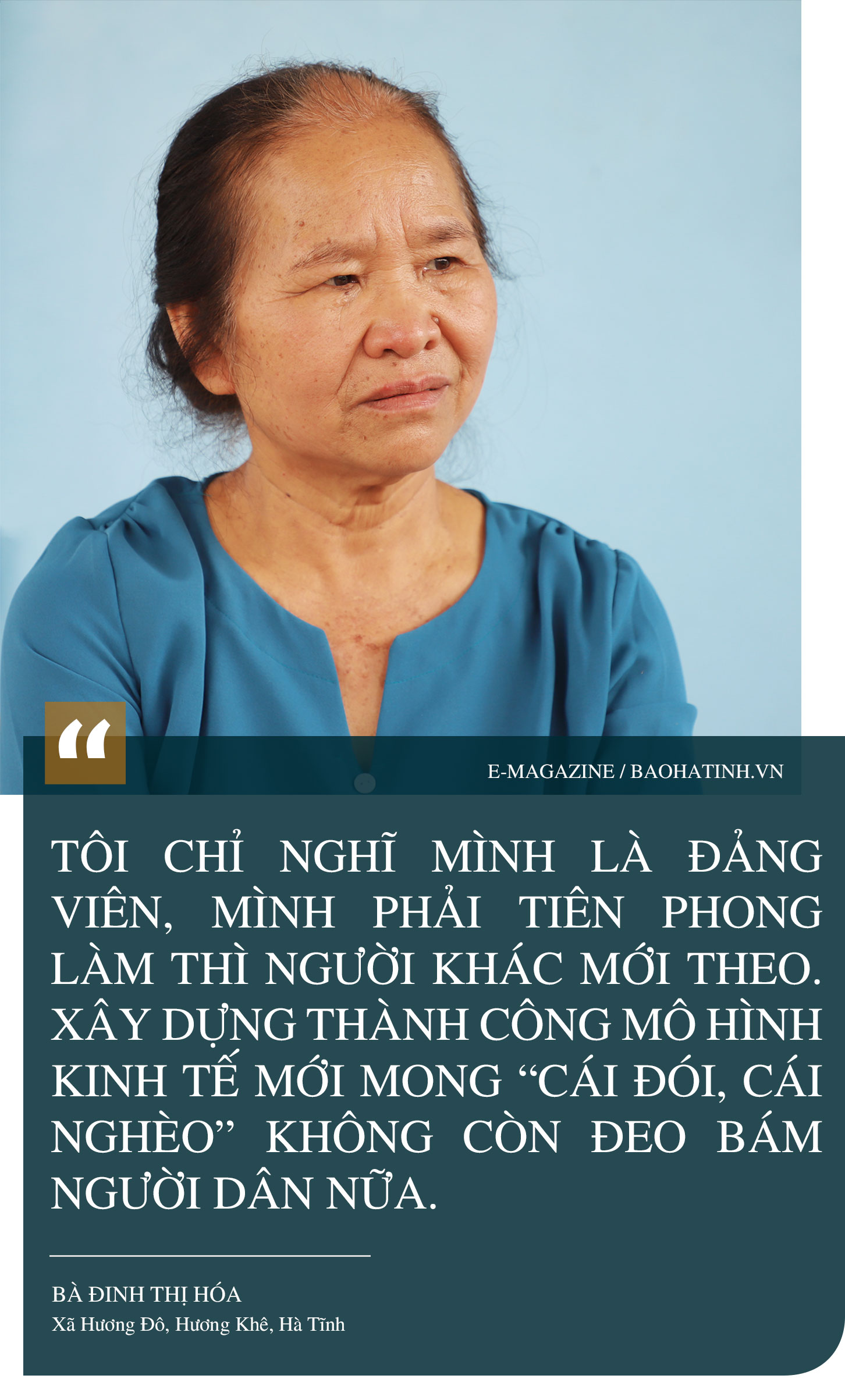 Học Bác, nữ đảng viên tiên phong xây vùng kinh tế mới
