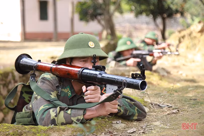 Xem màn chiến đấu bảo vệ mục tiêu của Bộ đội Biên phòng Hà Tĩnh