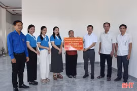 Lan tỏa niềm vui trong những ngôi nhà mới ở xã Lộc Hà