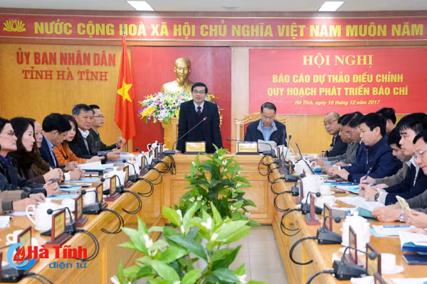 dieu chinh quy hoach nang cao hieu qua hoat dong bao chi ha tinh