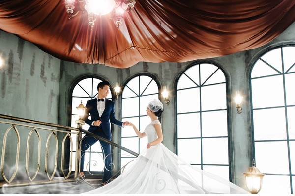 ngam bo anh cuoi lung linh cua que ngoc hai voi co dau ha tinh