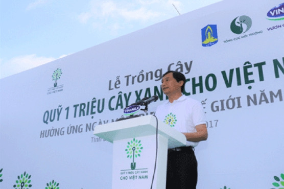 vinamilk trong hon 110 000 cay xanh tai ba ria vung tau