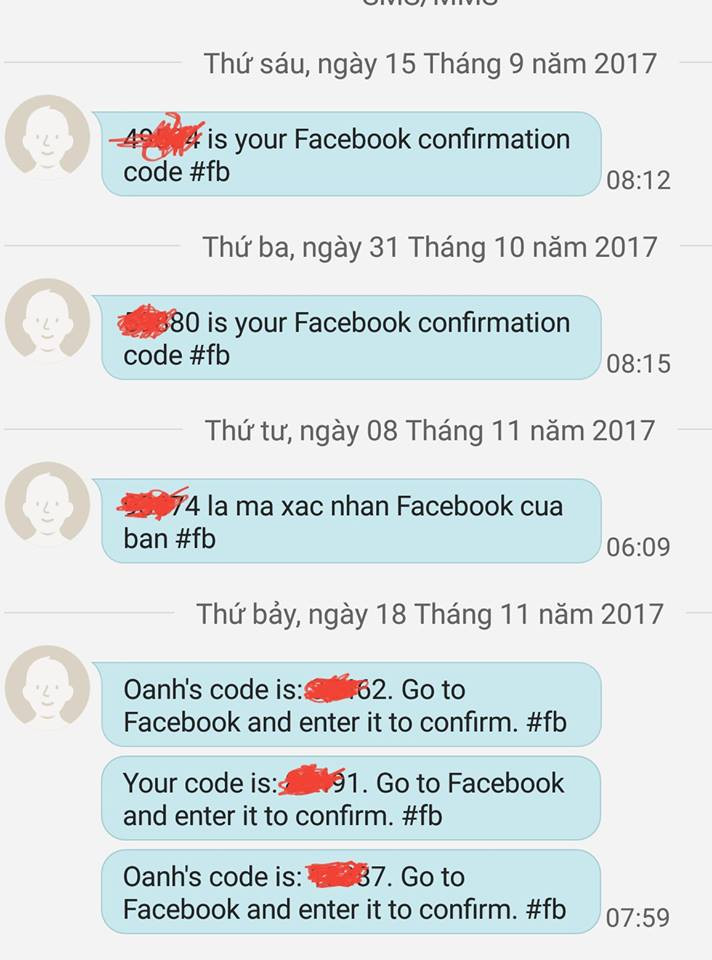 Vì sao Facebook tự động gửi mã xác nhận liên tục dù bạn không đăng nhập? ảnh 1 vi sao facebook tu dong gui ma xac nhan lien tuc du ban khong dang nhap