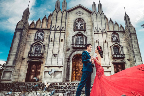 ngam bo anh cuoi lung linh cua que ngoc hai voi co dau ha tinh