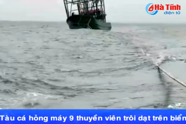 cuu tau ca hong may cung 9 ngu dan troi dat tren bien ha tinh