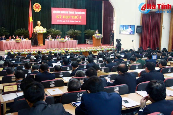 khai mac trong the ky hop thu 5 hdnd tinh ha tinh khoa xvii