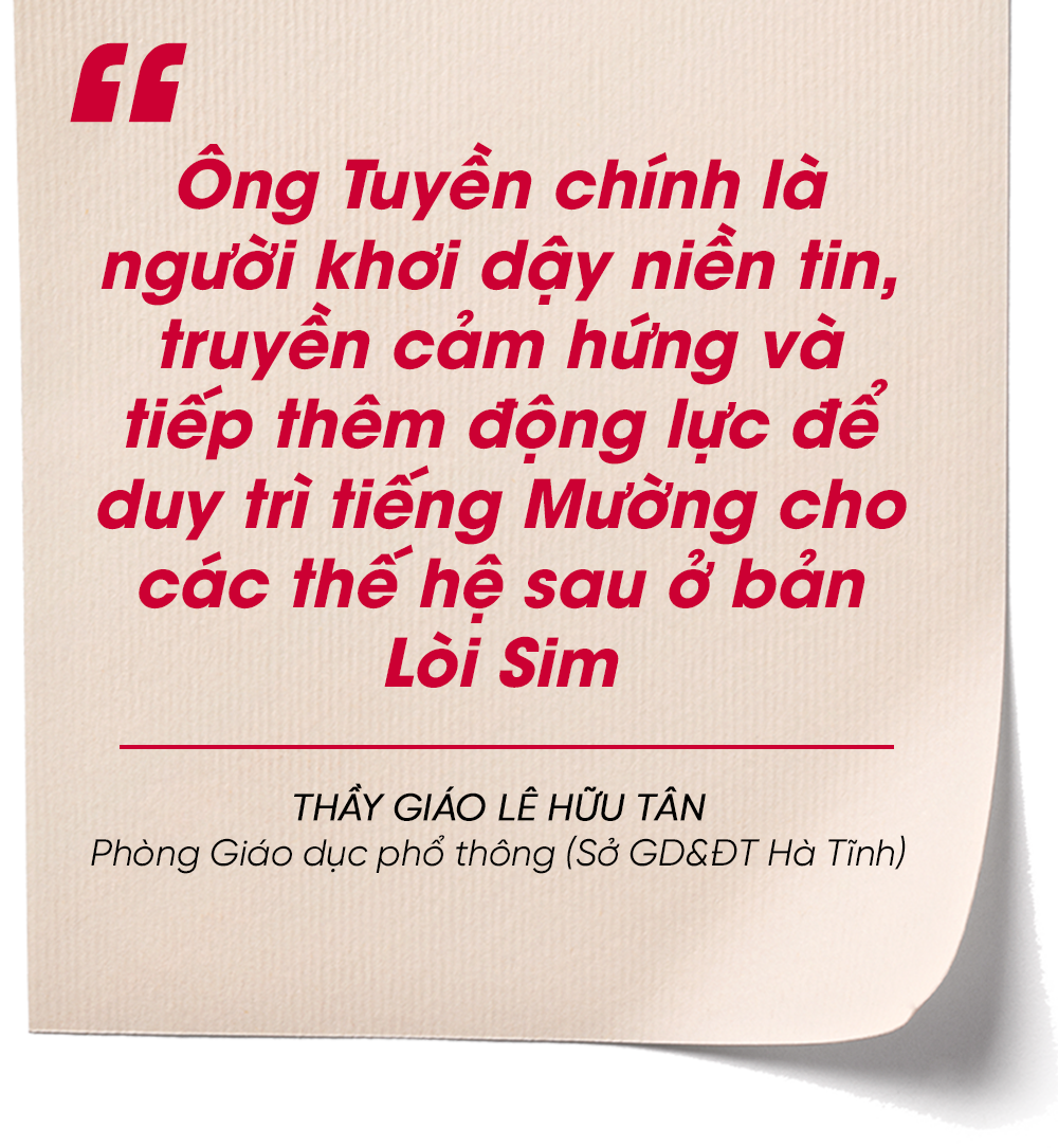 “Đội quân tiên phong” trong đồng bào dân tộc thiểu số ở Hà Tĩnh (Bài 2): Niềm tự hào của đồng bào Mường ở bản Lòi Sim ảnh 9 “Đội quân tiên phong” trong đồng bào dân tộc thiểu số ở Hà Tĩnh (Bài 2): Niềm tự hào của đồng bào Mường ở bản Lòi Sim