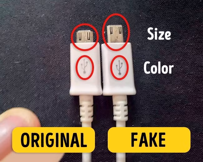 6 cach phan biet do dien tu that gia