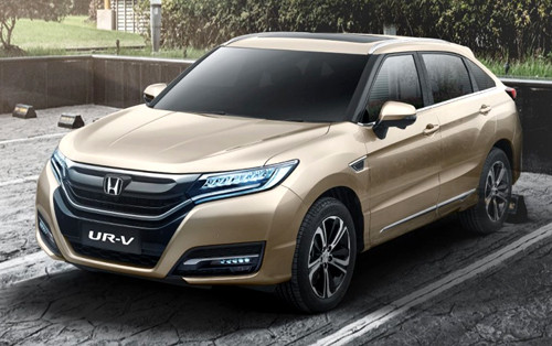 honda ur v ra mat dan anh cua cr v