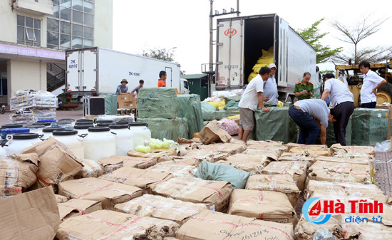 nhieu hang hoa nhan mac trung quoc khong co giay to hop le