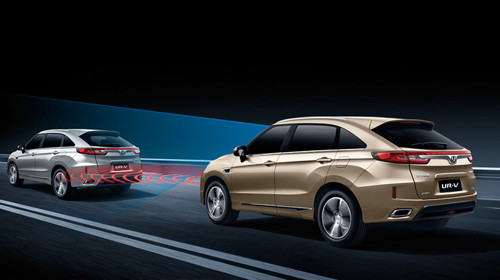 honda ur v ra mat dan anh cua cr v