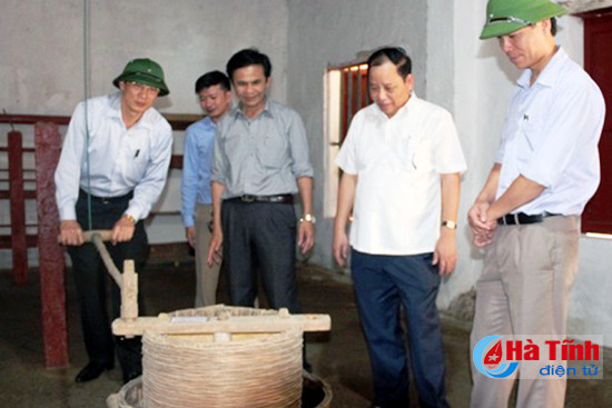 nhieu khu dan cu kieu mau ha tinh san sang don dai bieu hoi nghi ntm toan quoc den tham quan