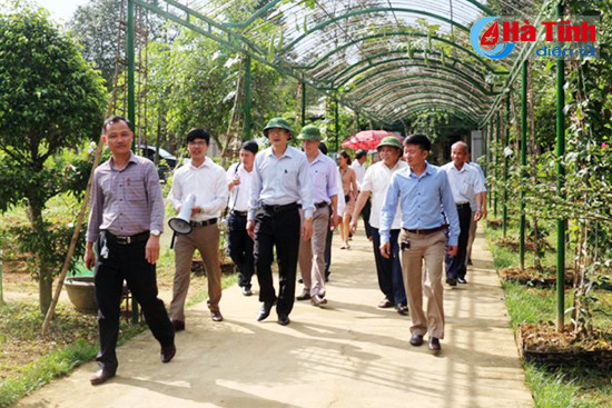 nhieu khu dan cu kieu mau ha tinh san sang don dai bieu hoi nghi ntm toan quoc den tham quan