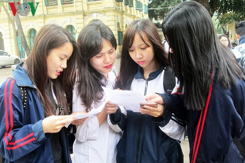 thi thu thpt quoc gia 2017 mon ngu van thi sinh lung tung vi de dai