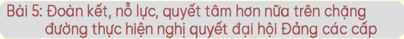 Đưa nghị quyết đại hội Đảng các cấp vào cuộc sống - “quả ngọt” trong năm đầu gian khó (Bài 3): Xây dựng Đảng vững mạnh, tạo sức bật mới, niềm tin mới