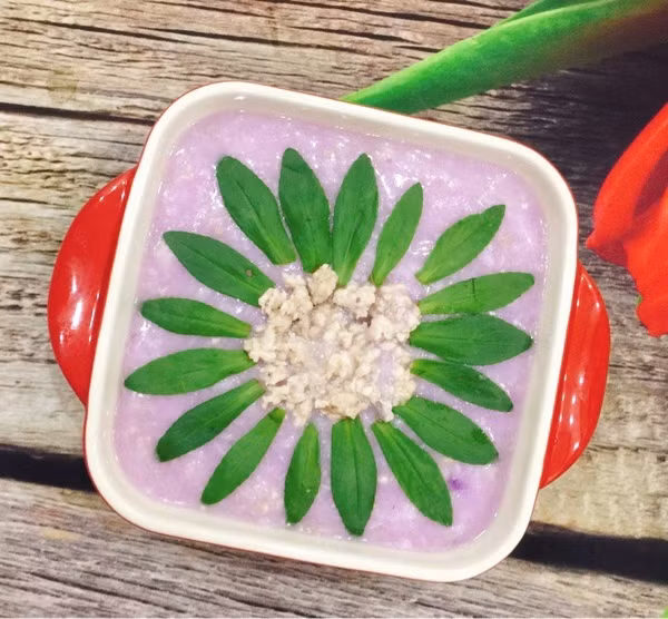 Trời lạnh nấu canh khoai mỡ thịt băm ấm bụng cho cả nhà