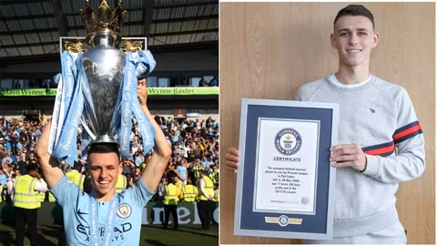 Sao trẻ Man City nhận kỷ lục Guinness