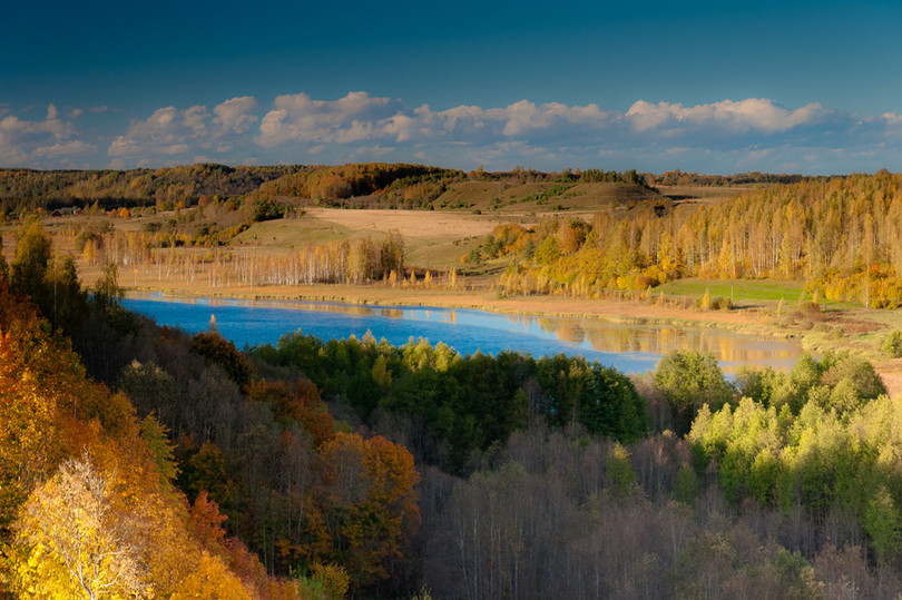 Thu vàng xứ bạch dương mang đến du khách những xúc cảm nhẹ nhàng mà mãnh liệt. Từ trải nghiệm đơn giản là dạo bước trên con đường đầy lá đến ngao du tới vùng đất hoang sơ mà hùng vĩ, từng chút ngọt ngào cứ lặng lẽ rót vào tâm hồn người lữ khách. Ảnh: Vsevolod Uspensky. Nước Nga đổ vàng, đẹp nao lòng khi đất trời sang thu