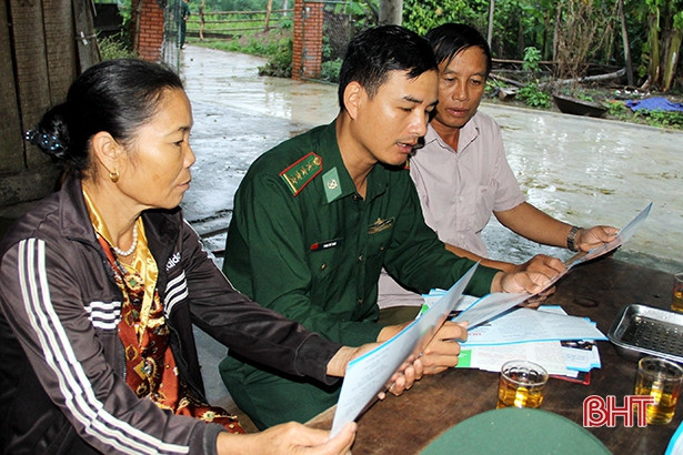 Người dân biên giới được tiếp cận các văn bản pháp luật