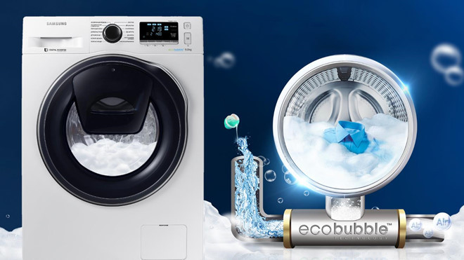Cỗ máy EcoBubble tạo bong bóng siêu mịn để giặt áo quần. Những hiểu lầm ai cũng mắc phải khi dùng máy giặt
