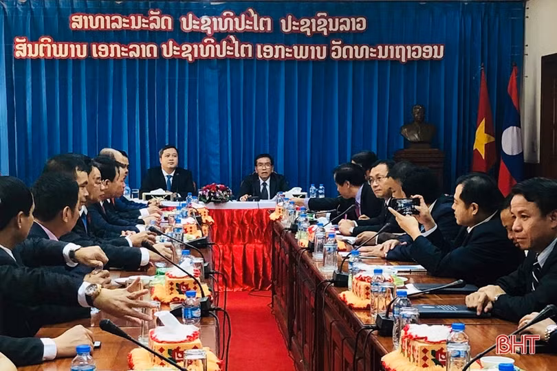 Hà Tĩnh luôn nỗ lực hết mình trong hợp tác, hỗ trợ Khăm Muộn phát triển