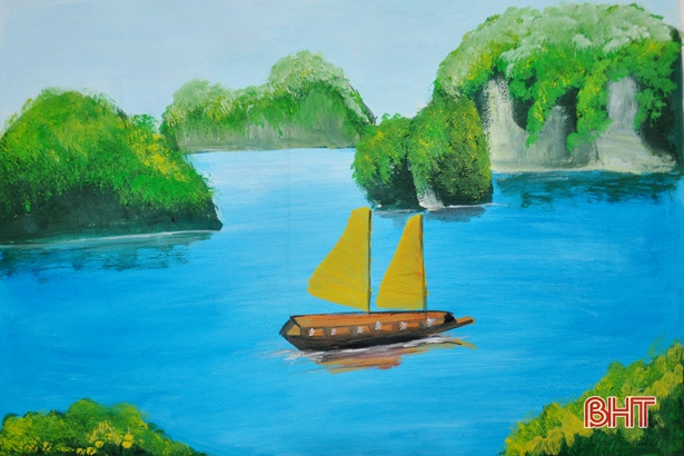 Những thông điệp bảo vệ môi trường qua nét vẽ của thiếu nhi Hà Tĩnh