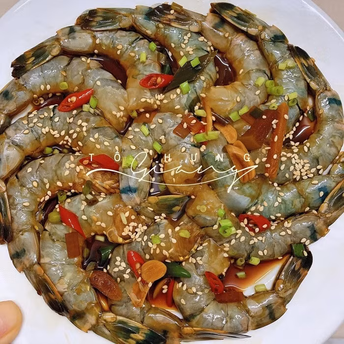 Trời lạnh làm tôm ngâm tương ngon tuyệt cú mèo, chồng ăn mê tới già