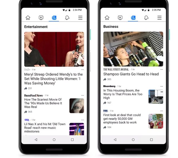Facebook ra mắt dịch vụ Facebook News cung cấp tin tức cá nhân hóa