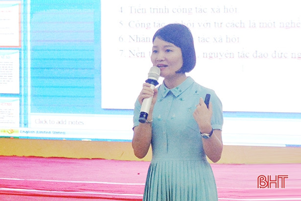 Trang bị kỹ năng hành nghề cho người làm công tác xã hội ở Hà Tĩnh