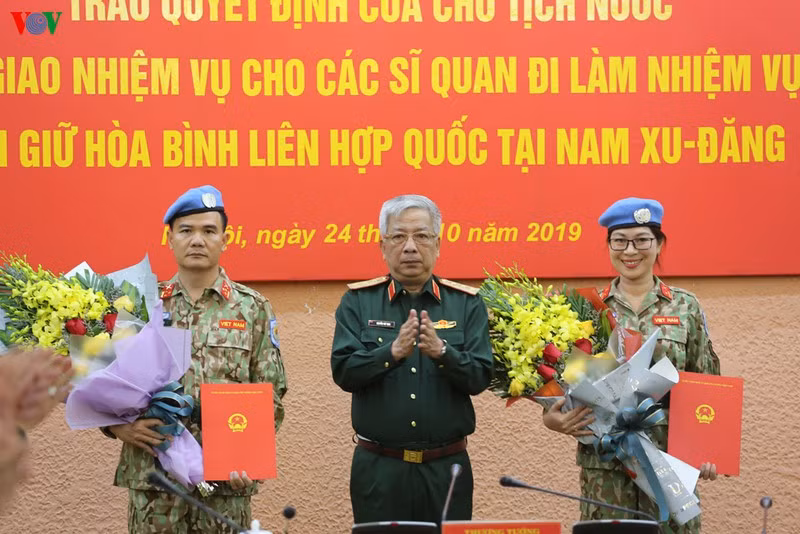 Những “bóng hồng” của Việt Nam tham gia gìn giữ hòa bình thế giới