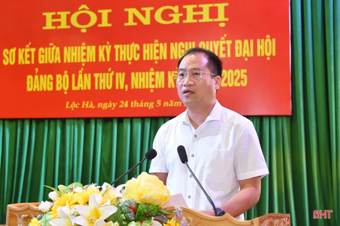 Lộc Hà tập trung thực hiện thắng lợi các nhiệm vụ chính trị trọng tâm