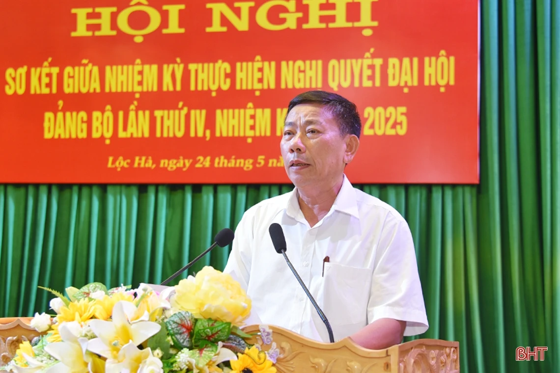 Lộc Hà tập trung thực hiện thắng lợi các nhiệm vụ chính trị trọng tâm