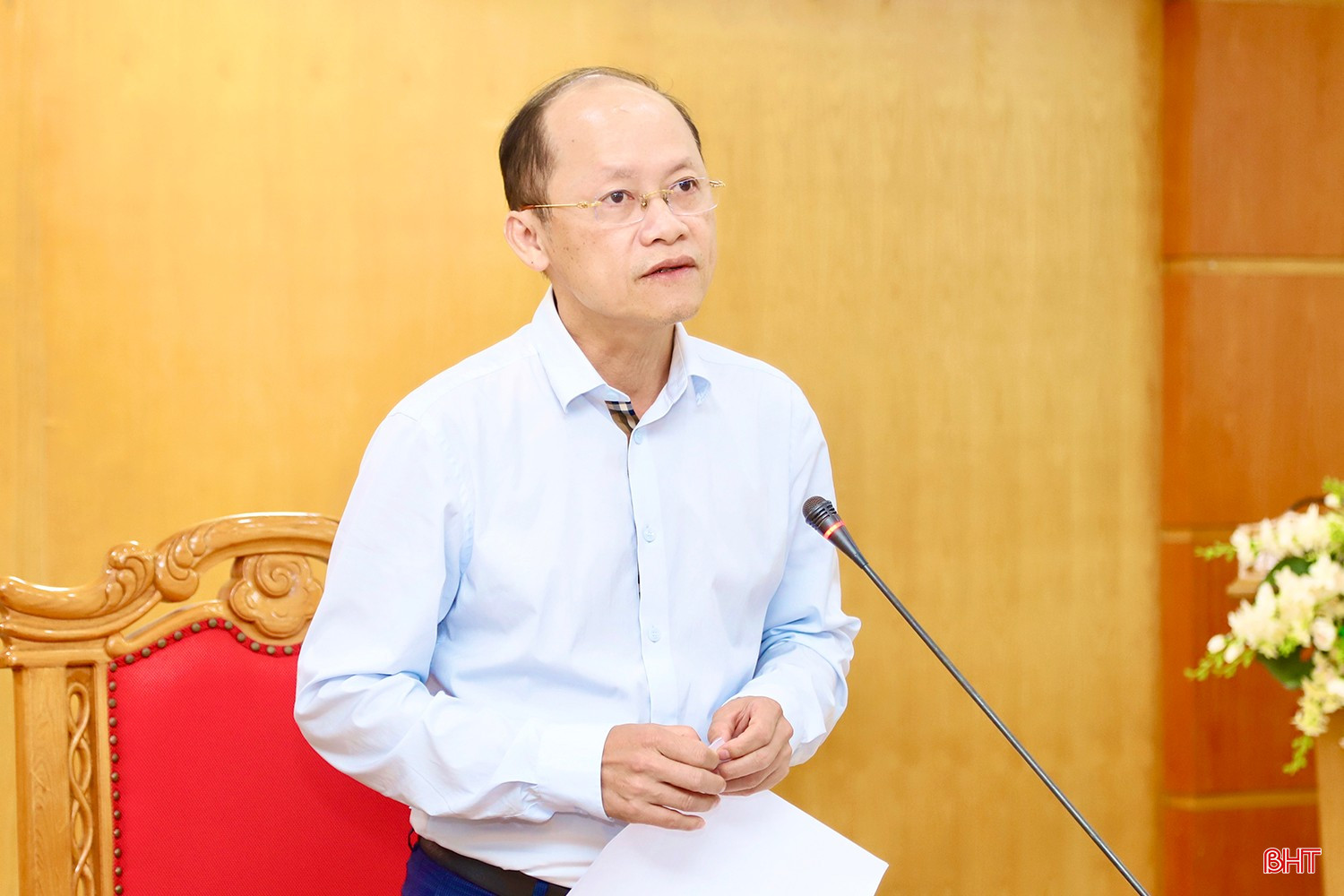 Nguyễn Hong Linh, a Tartományi Népi Bizottság állandó alelnöke felszólalt az online konferencián. bqbht_br_img-4490-copy.jpg