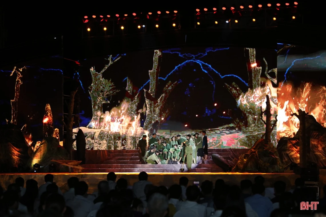 Lắng đọng chương trình nghệ thuật “Cõi thiêng Đồng Lộc”