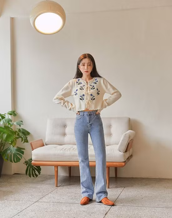 Phối áo dệt kim đi làm hoàn hảo cho phái đẹp